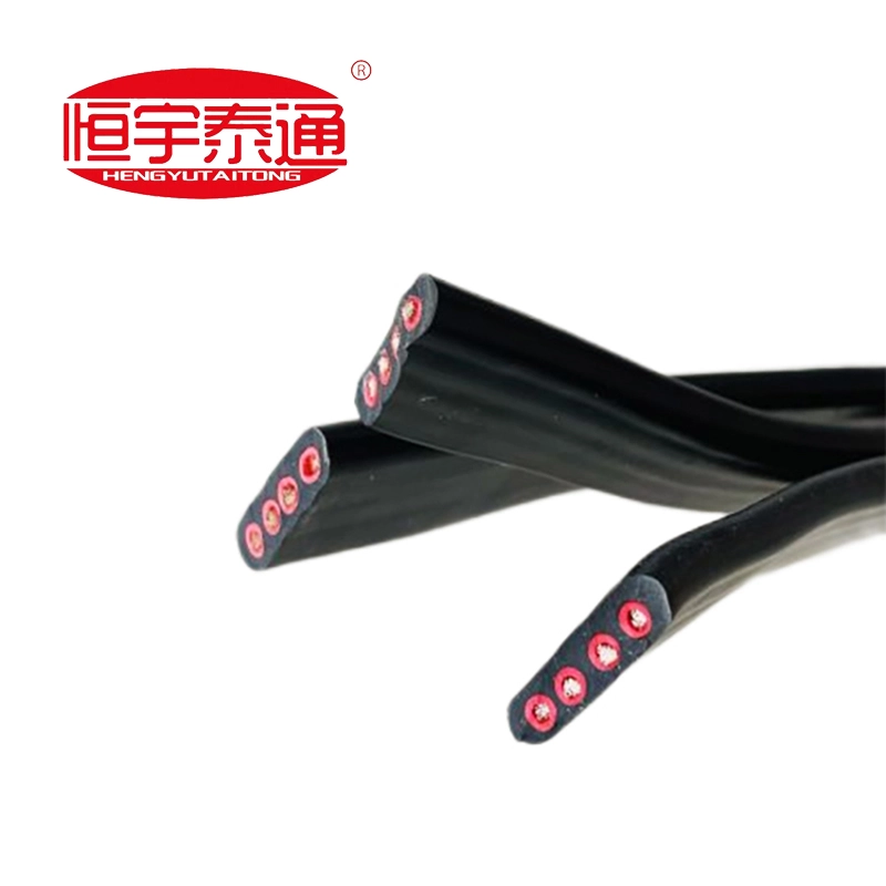 Fleksible flade kabler NBR PUR PVC TPE TPU