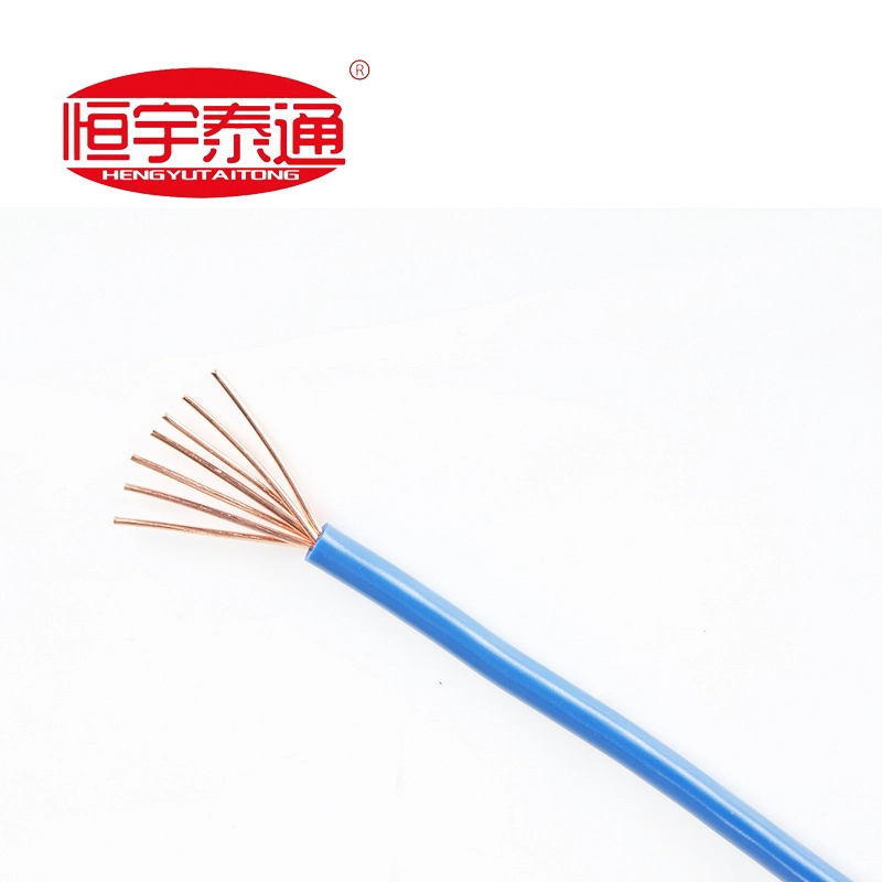 PVC-isolerede bygningsledninger til faste installationer